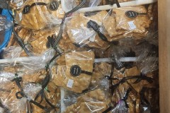 lots of popular peanut brittle