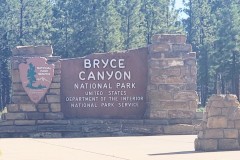 ENTRANCE TO BRYCE CANYON