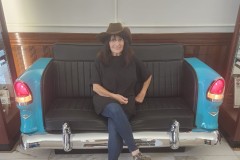 Vintage car in Court House