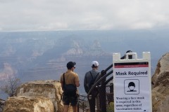 MASK MANDATE ON VIEWING OVERLOOKS OUTSIDE